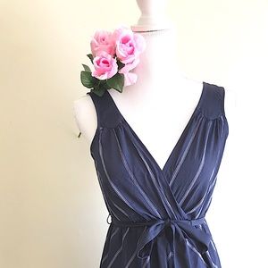 Motherhood Maternity Blue Stripe Dress🌷